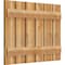 Ekena Millwork Spaced Board-n-Batten Shutters, Rough Sawn Western Red Cedar, 34 3/4W x 26H, PR RBS06S35X026RWR - alternate 2